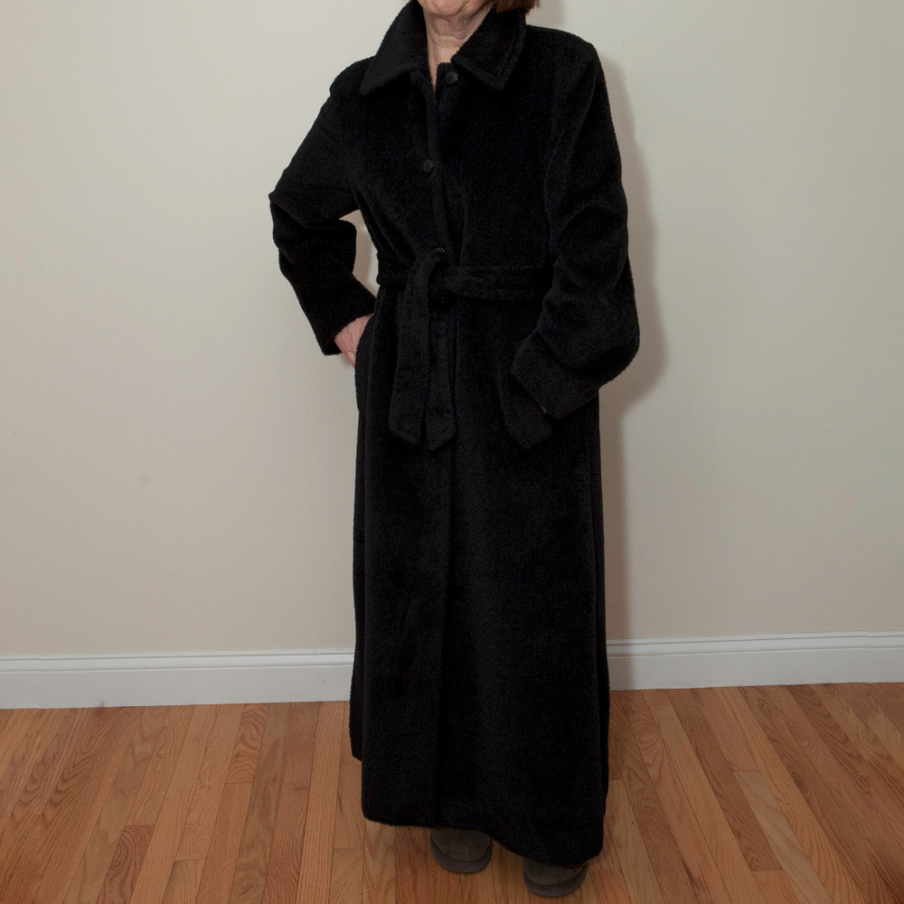 Womens full legnth Alpaca Suri Coat
